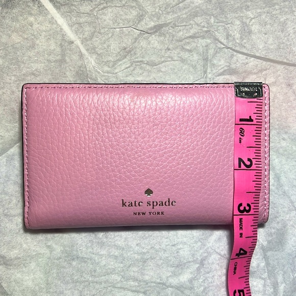 Kate Spade hayes small wallet in quartz pink - Picture 6 of 6